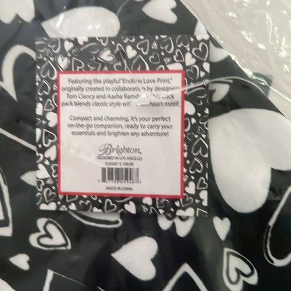 Brighton NWT limited edition Valentine’s heart promotional love backpack